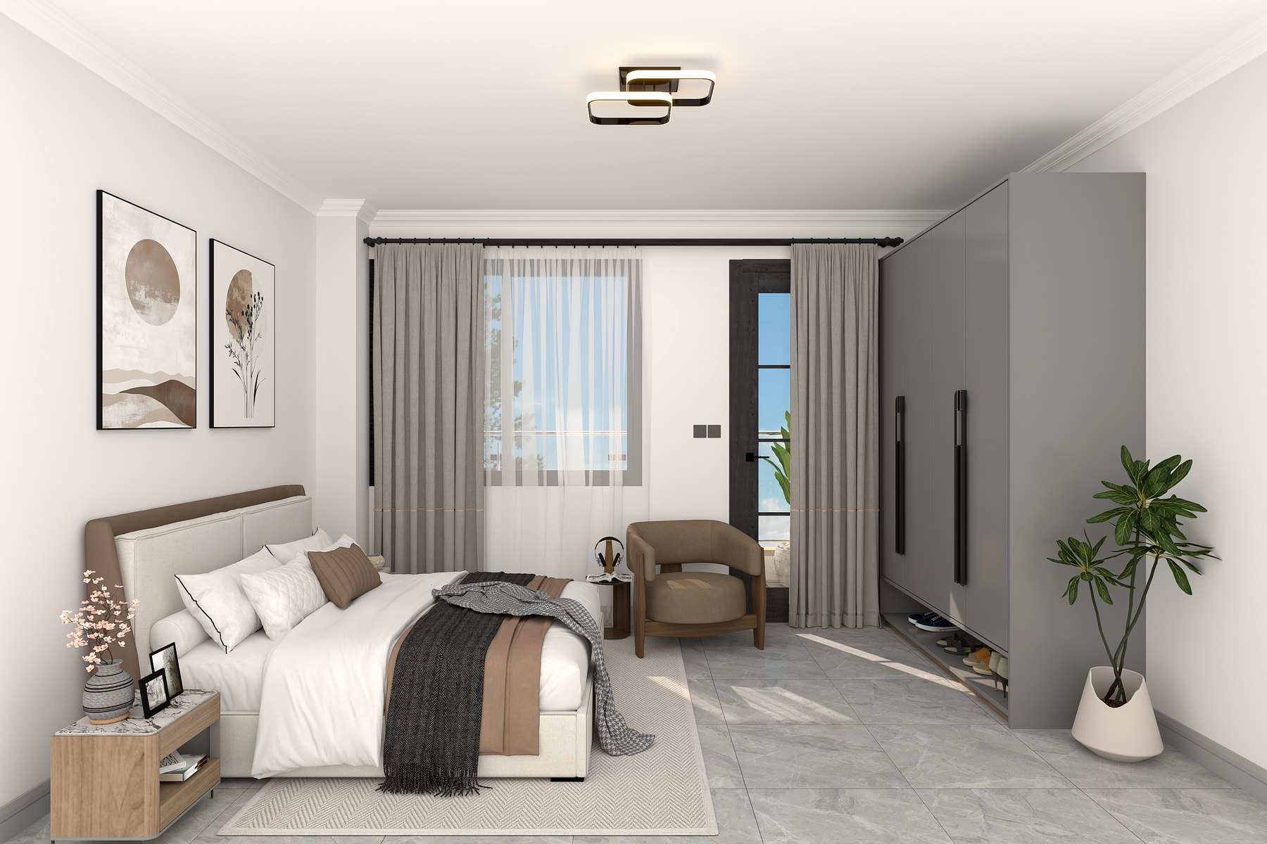 Vanilla Vista bedroom